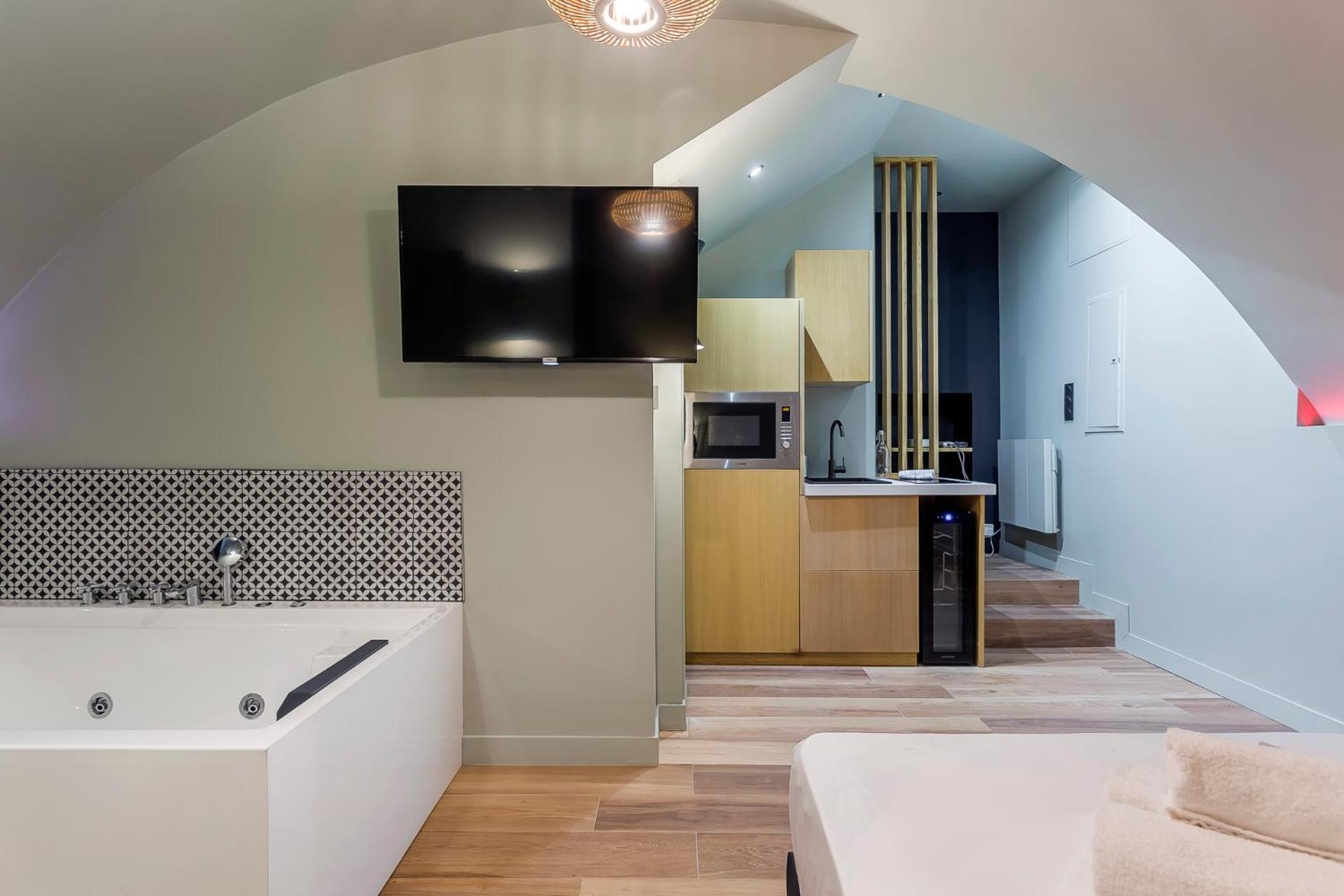 Suite Romantique Balneo Centre Lione Esterno foto